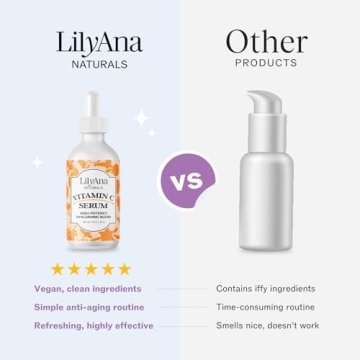 LilyAna Naturals Vitamin C Serum - Hydrating Anti-Aging Serum