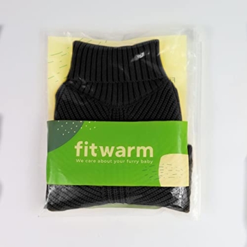 Fitwarm Dog Turtleneck Sweater for Small Pets