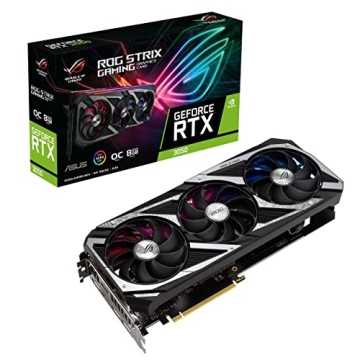 ASUS ROG Strix NVIDIA GeForce RTX 3050 OC Edition Gaming Graphics Card - PCIe 4.0, 8GB GDDR6, HDMI 2...