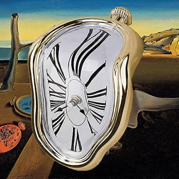 FAREVER Melting Clock – Salvador Dali Inspired Artistic Timepiece for Decor