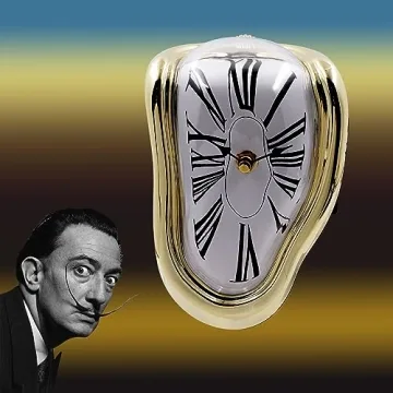 FAREVER Melting Clock - Unique Salvador Dali Decor Piece