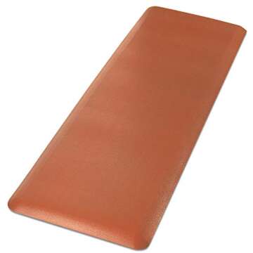 casa pura Anti-Fatigue Kitchen Mat - Comfortable & Stylish!