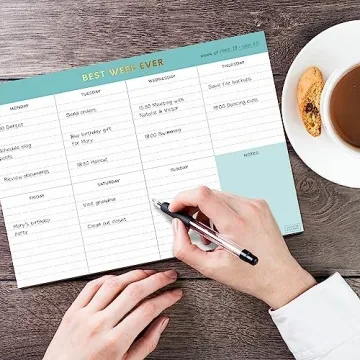 Sweetzer & Orange Weekly Notepad for Effective Planning