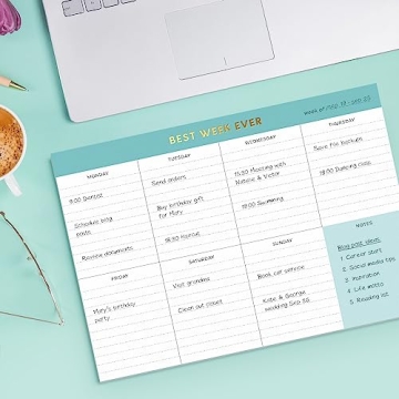 Sweetzer & Orange Weekly Notepad for Effective Planning