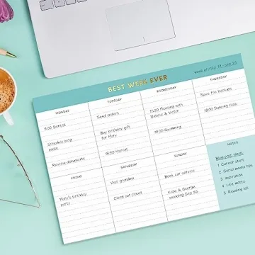 Sweetzer & Orange Weekly Notepad for Effective Planning