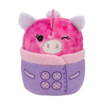 Squishville Ski Chalet Playset with Squishmallows for Kids