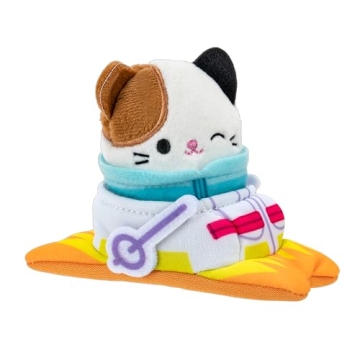Squishville Ski Chalet Playset with Squishmallows for Kids