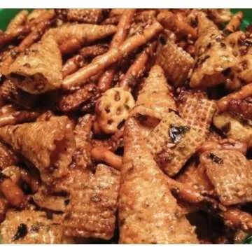 Hawaiian Local Style Furikake Party Mix - Family-Size 22 Oz. Container