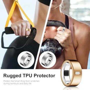 Snyeest Rugged TPU Cover for Oura Ring | 10 Pack