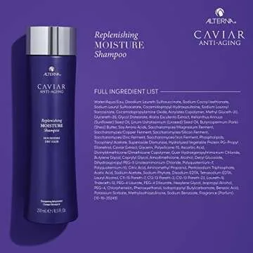 Alterna Haircare CAVIAR Anti Aging Replenishing Moisture Shampoo, 8.5 Fl Oz (Pack of 1)