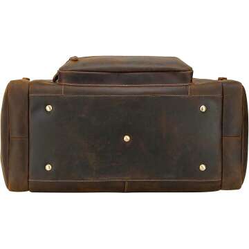 Polare 23" Leather Duffle Bag - Men's Travel Bag