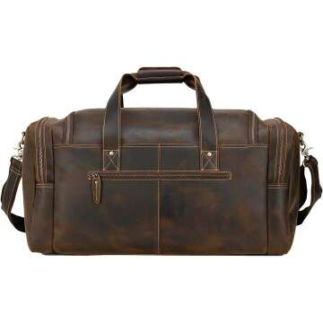 Polare 23" Leather Duffle Bag - Men's Travel Bag