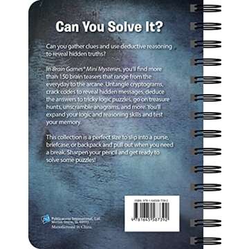 Brain Games - To Go - Mini Mysteries: Solve the Puzzles and Be the Detective on the Case