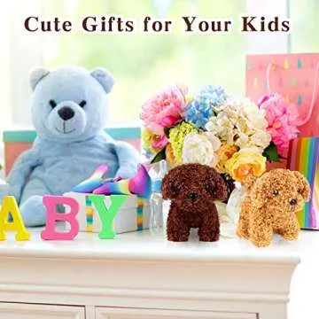 Cute 16-Piece Mini Plush Dogs Soft Toy Party Favor