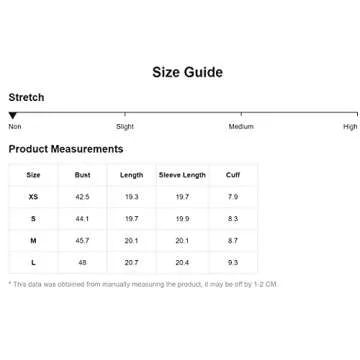 MakeMeChic Women's Zip Up Drop Shoulder Long Sleeve Crop Jacket Coat Beige M