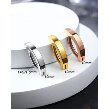 Stylish Melighting 14G Belly Button Rings for Women