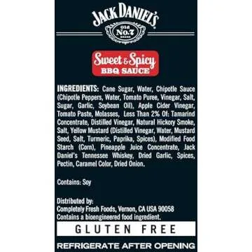 Jack Daniels Sweet & Spicy BBQ Sauce - 19.5 Oz