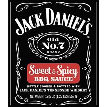 Jack Daniels Sweet & Spicy BBQ Sauce - 19.5 Oz