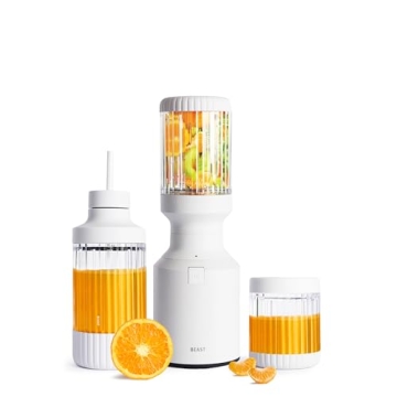 The Beast Mini Blender Plus | Compact 600W Powerhouse for Smoothies and Dips