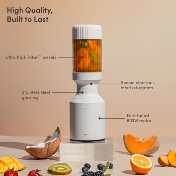 Beast Mini Blender Plus | 600W Compact Smoothie Maker