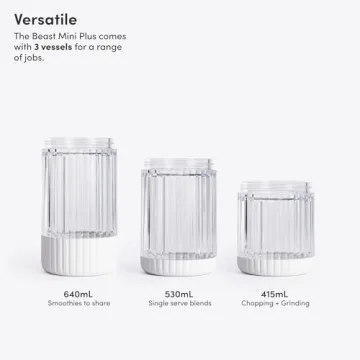 Beast Mini Blender Plus | 600W Compact Smoothie Maker