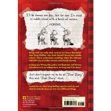 Diary of a Wimpy Kid, Book 1