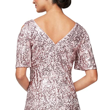 Stunning Alex Evenings Women's Sequin Dress for Events