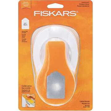 Fiskars 2X-Large Lever Punch for Beautiful Tags