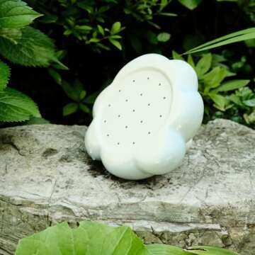 Ceramic Thumb Watering Can ASMR, Rain Cloud Watering Bell Thumb Pot, Handmade Cute Plant Gifts, House Warming Gifts New Home…