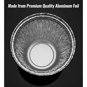 NUPICK 25 Pack Mini Grease Bucket Liner for Traeger Ranger, Scout, PTG, Grill Drip Tray for Traeger BAC459, 4.3" x 4"