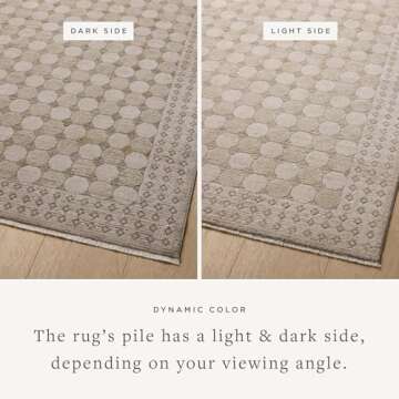 Loloi Amber Lewis Cali Runner Rug in Taupe/Natural