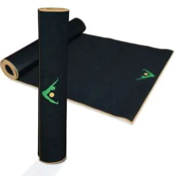AURORAE Synergy Hot Yoga Mat with Non-Slip Towel