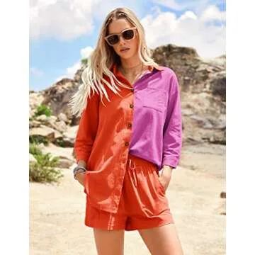 Zeagoo Women's 2 Piece Lounge Tracksuit Outfit Set - Chic Comfort for Every Occasion
