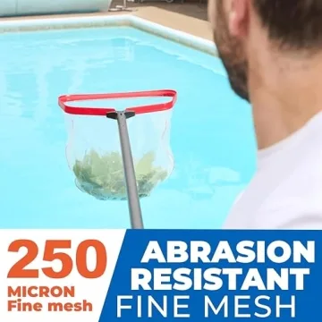 ProTuff Pool Skimmer Net with Lifetime Warranty and Easy Use