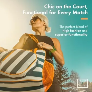 Fresh Pickle Lola Pickleball Tote - Designer Series Pickleball Bag for Women | Premium Pickleball Accessories for Women, Fashion-Forward Pickleball Bags, Chic and Durable Pickle Ball Bags