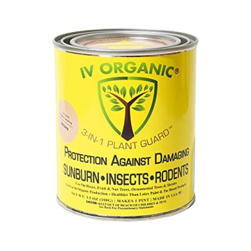 IV Organic 3-in-1 Plant Guard for Optimal Plant Protection - 1 Pint (Brown)