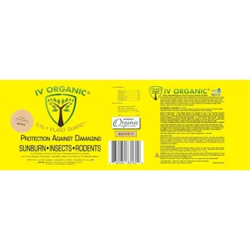 IV Organic 3-in-1 Plant Guard - Eco-Friendly Plant Protection