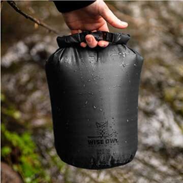 Wise Owl Waterproof Dry Bag - Lightweight & Durable Adventure Gear