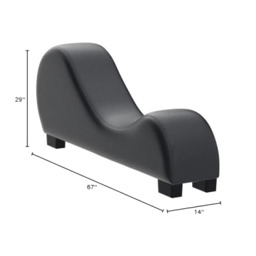 Stylish Yoga Lounge Chaise for Stretching and Relaxation