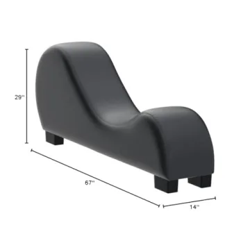 Stylish Yoga Lounge Chaise for Stretching and Relaxation