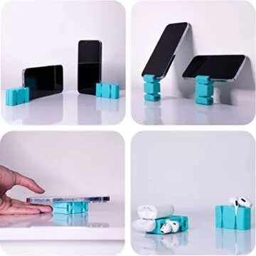 Weighted Cord Holder - Aqua - Best Cable Management Gift