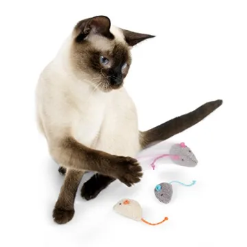 SmartyKat Skitter Critters Catnip Cat Toys - 3 Pack