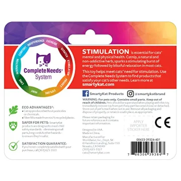 SmartyKat Skitter Critters Catnip Cat Toys - 3 Pack