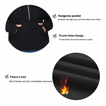 Women's Half-Zip Sweatshirt Perfect for Layering and Style