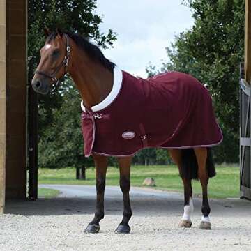 WeatherBeeta Sherpa Fleece Cooler - Ultimate Luxury for Your Horse