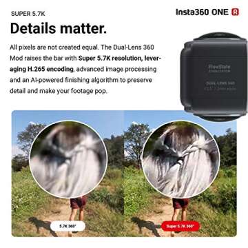 Insta360 ONE R Twin Edition - Capture Adventure in 5.7K