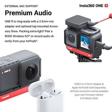 Insta360 ONE R Twin Edition - Capture Adventure in 5.7K