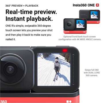 Insta360 ONE R Twin Edition - Capture Adventure in 5.7K