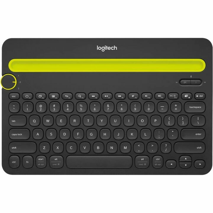 Logitech K480 Wireless Multi-Device Keyboard - Compact