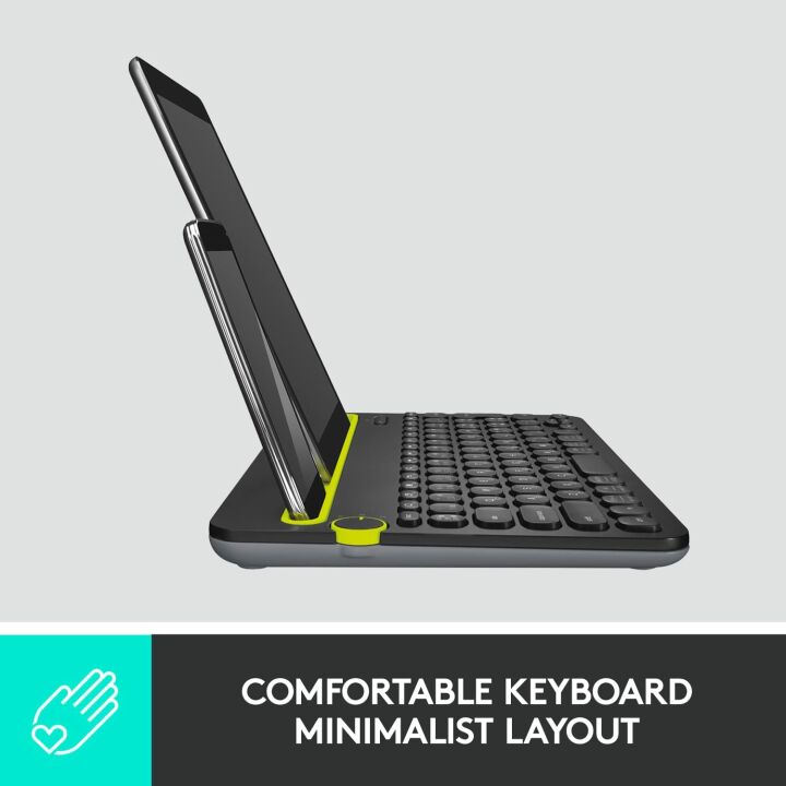 Logitech K480 Wireless Multi-Device Keyboard - Compact